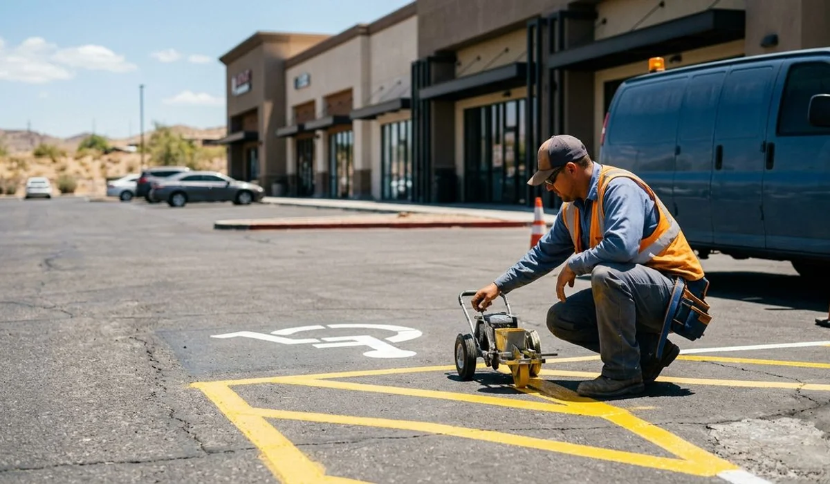 Parking Lot Striping service in Las Vegas