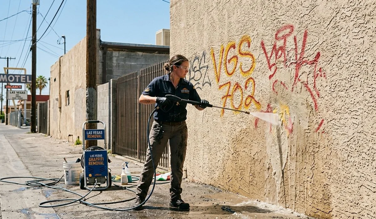 Graffiti Removal service in Las Vegas